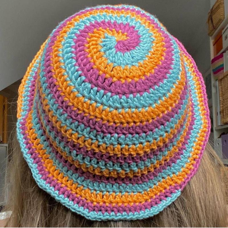 New Pure Hand Knitted Cute Little Animal Fisherman Hat for Adults