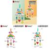Plush Elephant And Deer Wind Chime Baby Carriage Toy With Hanging Decor For Newborns And Sensory Development