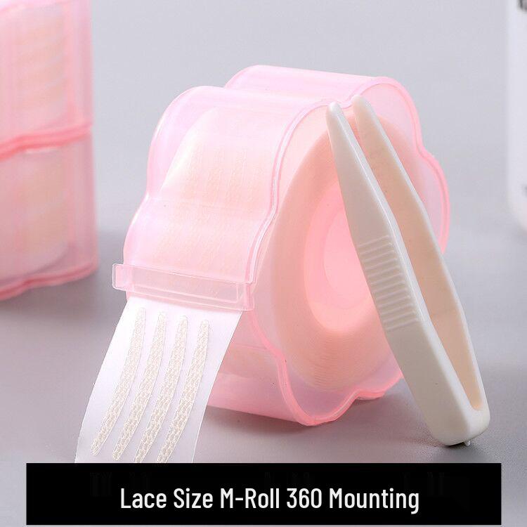 Invisible Water-Activated Lace Eyelid Tape - No Glue, Long-Lasting Fairy Eye Strips