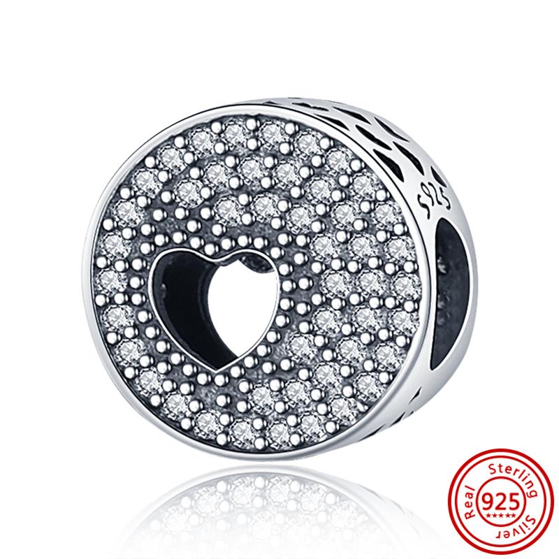 925 Sterling copper Infinite Symbol Love Heart Cross Forever Family Fine Beads Fit Original Pantaro Charms Bracelet DIY Zircon