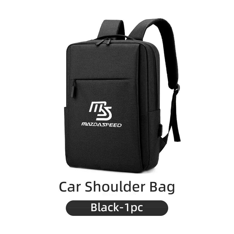 2025 Hot Business Shoulder Work Bag USB Chargring Travel Computer Backpack For Mazda CX5 6 3 CX7 323 Axela Atenza Demio CX30 CX3