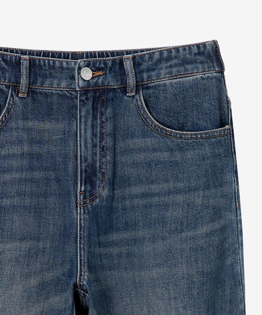 MIND BRIDGE WOMEN [W] Wide Washed Denim Pants