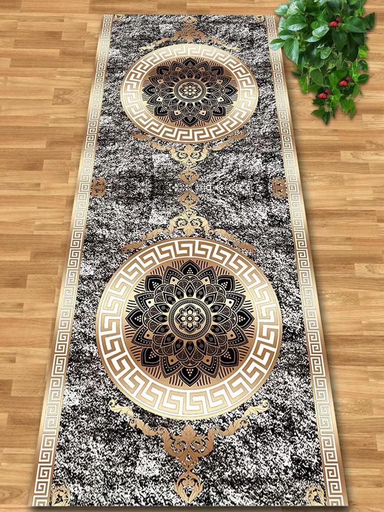 Luxus Böhmen Langer Flur Teppich Rutschfest Waschbar Läufer Teppiche Treppenhaus Teppich Europäischer Stil Gangteppich Anpassbar