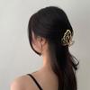 Elegant Headwear Party Accessories Metal Hairgrip Hollow Out Barrettes Hair Claws Butterfly Tassel