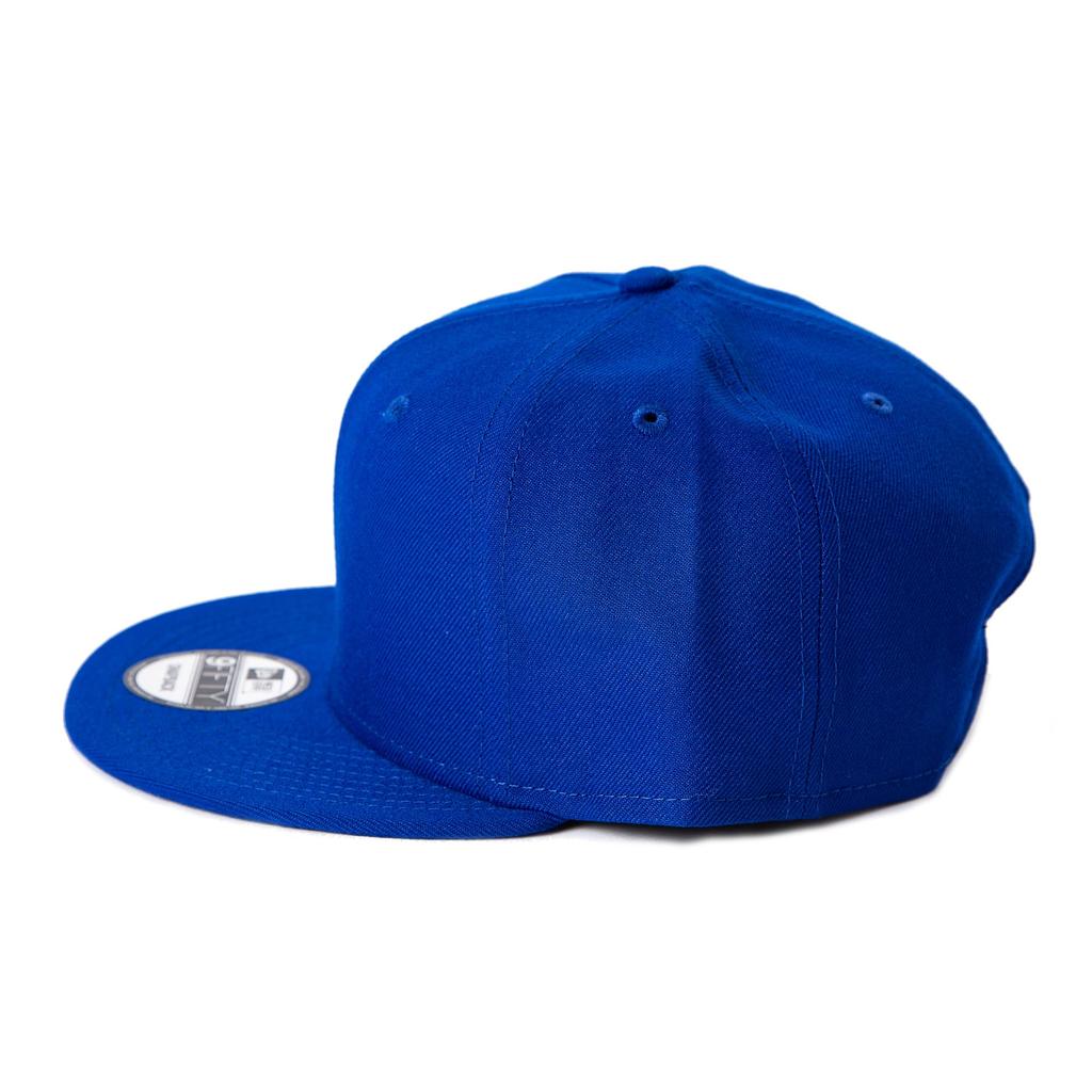 New Era 9FIFTY Standard Fit Flat Bill Snapback Royal Cap,