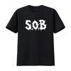 Vintage 90s SOB Rare Punk Band T Shirt Napalm Death Crust Grindcore Style Vintage Washed Soft Stretched Streetwear Fashion