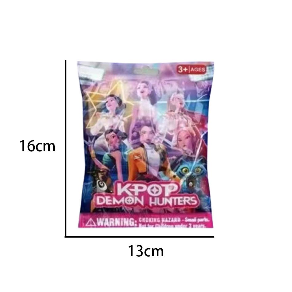 K Pop Demon Hunt Box Series Figure Model Toy Cartoon Gaming Peripherals Desk Decoration Halloween/Christmas for Kid GiftK