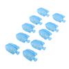 10PCS Humidifier Cleaner Fish ABS Blue Universal Humidifier Tank Cleaner for Warm Cool Mist Humidifiers