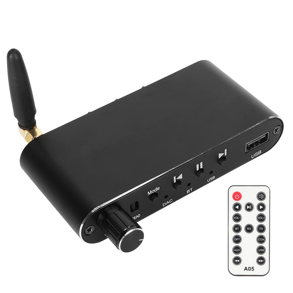 Bluetooth Receiver Transmitter 4 in 1 Multifunction Support U Disk Playback HiFi DAC Digital to Analog Converter