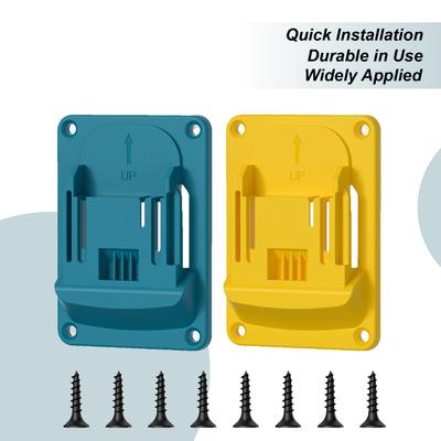 Power Tool Holder Power Tool Storage Wall-Mounted Space-Saving Non-slip Utility Storage Stand For Garage Organization