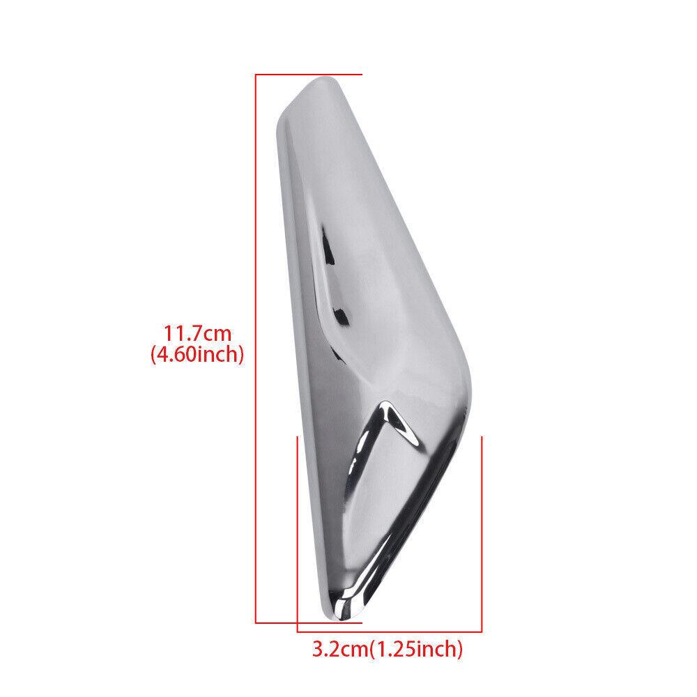 Front Fender Right + Left Side Chrome Finisher Fits BMW 2013-2017 X3 F25 X4 F26