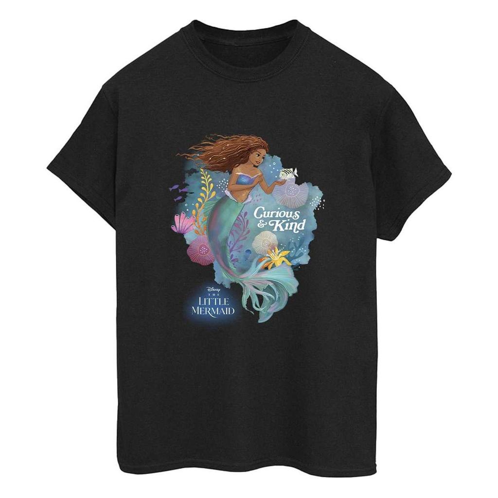 The Little Mermaid Womens/Ladies Kind Cotton Boyfriend T-Shirt