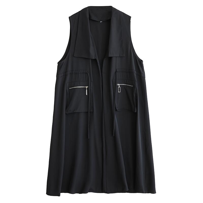 Bez rukávů Plus size Bavlněné vintage nové šaty pro ženy, ležérní volné dlouhé jarní, letní, podzimní šaty