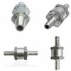 Car Accessories Durable Aluminum Car Fuel One Way Check Valve Barb Fitting Anti Backflow for 4/6/8/10/12/14mm Hose Line Fuel System Fittings7