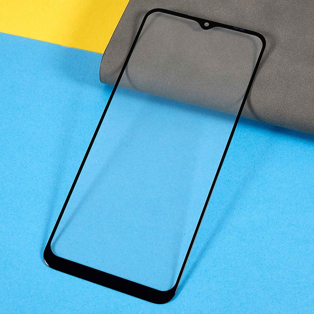 For Samsung Galaxy A13 4G A135 Front Screen Glass Lens+OCA Adhesive Replacement Parts (without Logo)