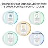 Face Korean Cosmetics Easy Skincare with Daily Face Mask Individually Hyrating Brightening Nourishing Rejuvenating Large-Capacity Masks, #OOTD