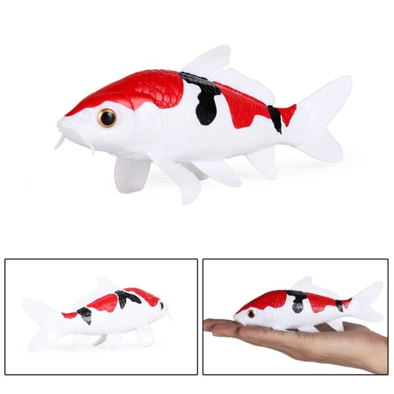 Collectible Goldfish with Playset Detailed Wildlife Figures for Imaginative Play Boys and Girls Home Decoration Ornament