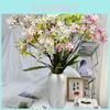 Cymbidium Flower Simulation Home Green Plants Wedding Living Room Decoration