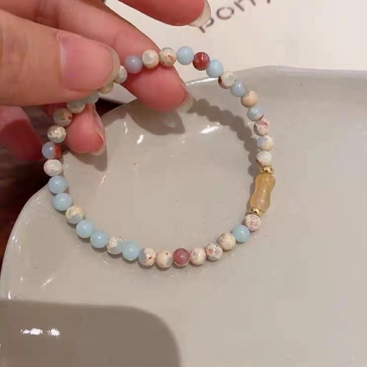 Weave Elegant Bamboo Bracelet For Women Fashionable And Versatile Spring 2024 Trend