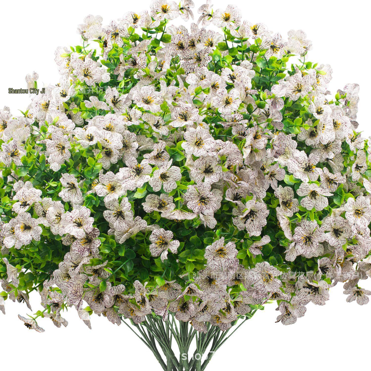Eucalyptus Violet Artificial Flowers Bunches - Home Decoration & Photography Props