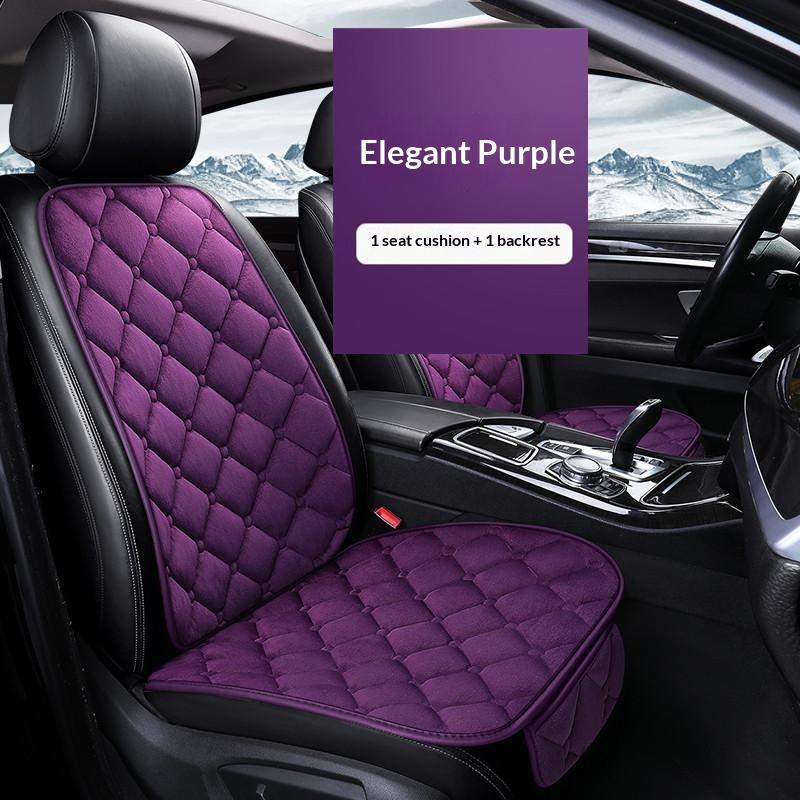 High Quality Plush Car Seat Cover Cushion Pad Universal Fit Wearproof Sponge Mat For Vehicle Chair Protection