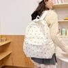Women's Printed Backpack - Adjustable Shoulder Straps, College Book Bag, Everyday Casual Backpack for Travel, School, Commuting.