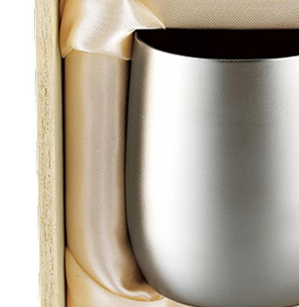Whiskey Glass Titanium Double Rock Cup 250ml Made in Japan J-kitchens-bag