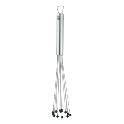 WMF Silicone Bowl Whisk, 27cm, Quiet and Scratch-resistant, Compact and Dishwasher Safe, with a Hanging Loop for Easy Storage. Stainless Steel. Produc