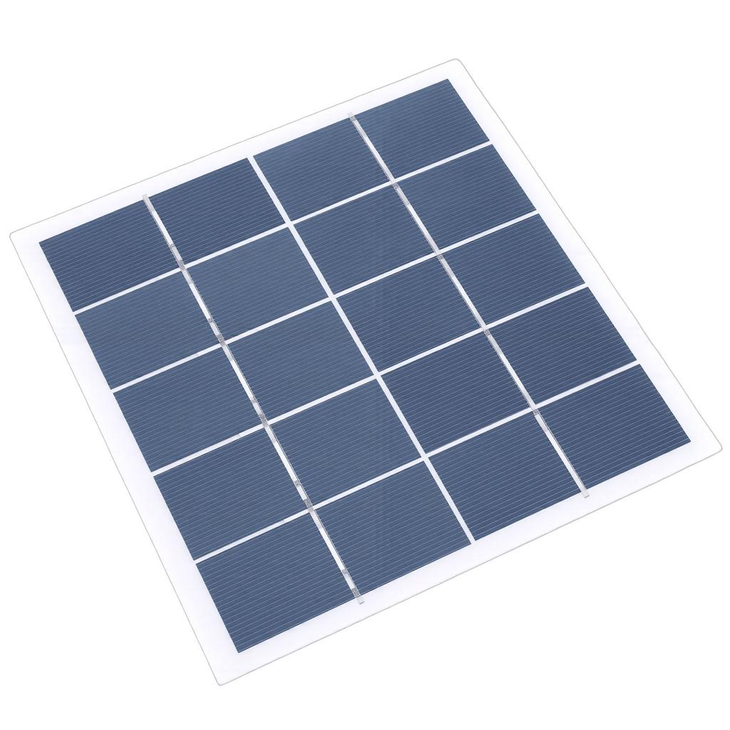 4W 5V Solar Panel Waterproofing Efficient Charging Polycrystalline Type C Solar Panel Charger for Lights Security
