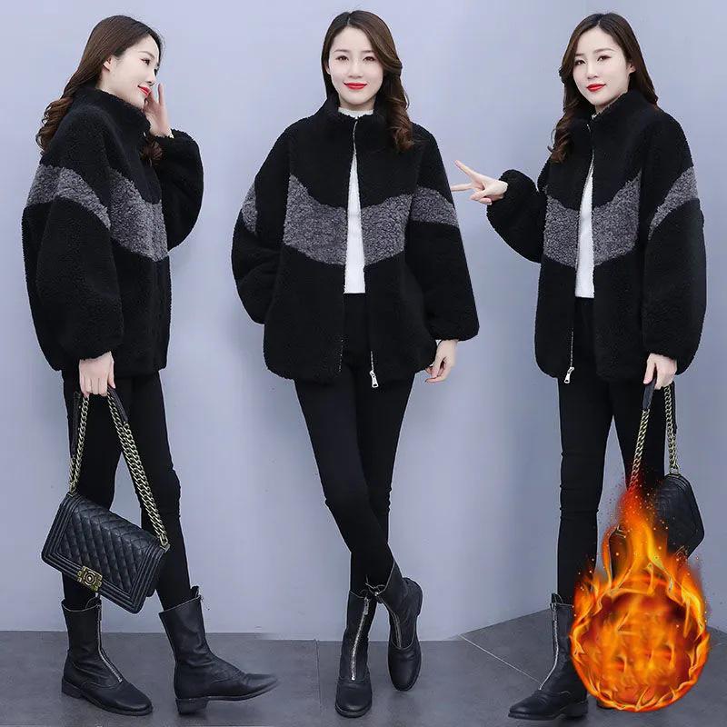 Lamb Fleece Coat Women's Autumn Winter Coat
