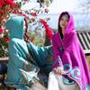Retro Outer Cape Women'S Summer Uv Protection Fashion Literary Scarf Jacket Leisure Travel Shawl