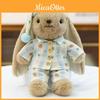Cute Anne Rabbitplush Toy For Girls Sleep Companion With Dress And Bow Decoration