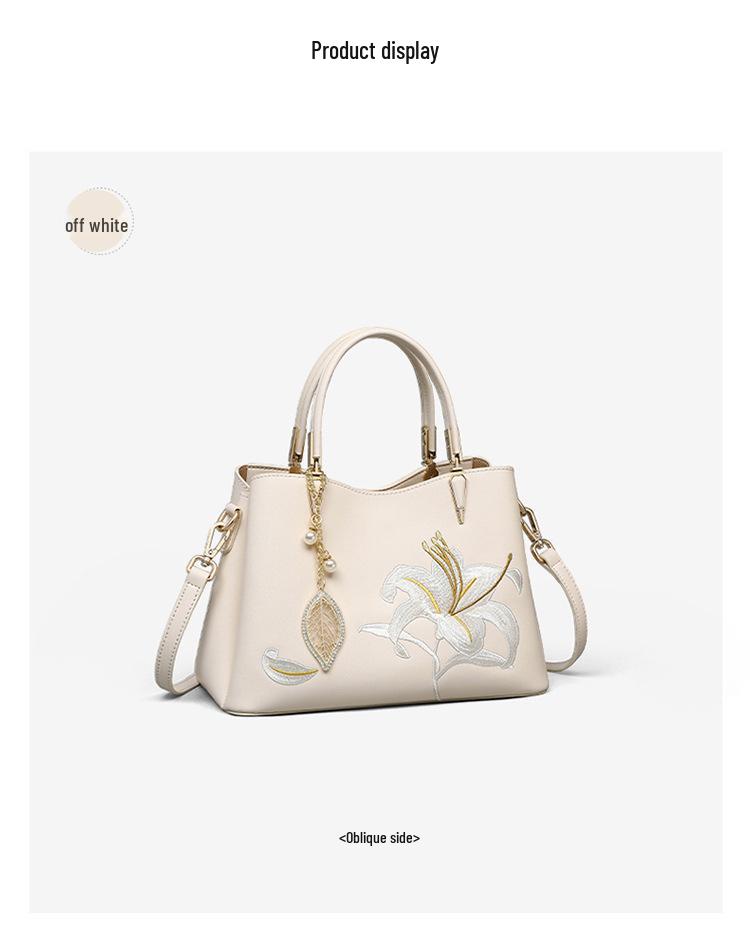 Elegante Dames Crossbody Handtas van Echt Leer 2026 - Perfect Verjaardagscadeau voor Moeders