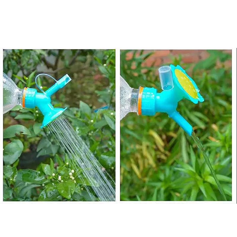 Dom Ogród Kwiat Roślina Woda Zraszacz Do Kwiatów Podlewacze Butelka Konewki Zraszacz 2 W 1 Plastikowa Dysza Zraszacza