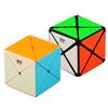 Qiyi X Cube 2x2x2 X-Shaped Magic Cube Qiyi X speed Cube 2x2 Brinquedos de quebra-cabeça de formato estranho
