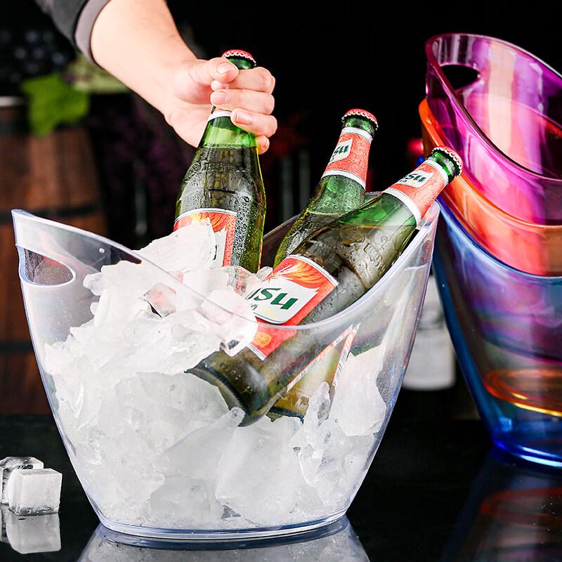 ZISIZ Acrylic Ice Bucket