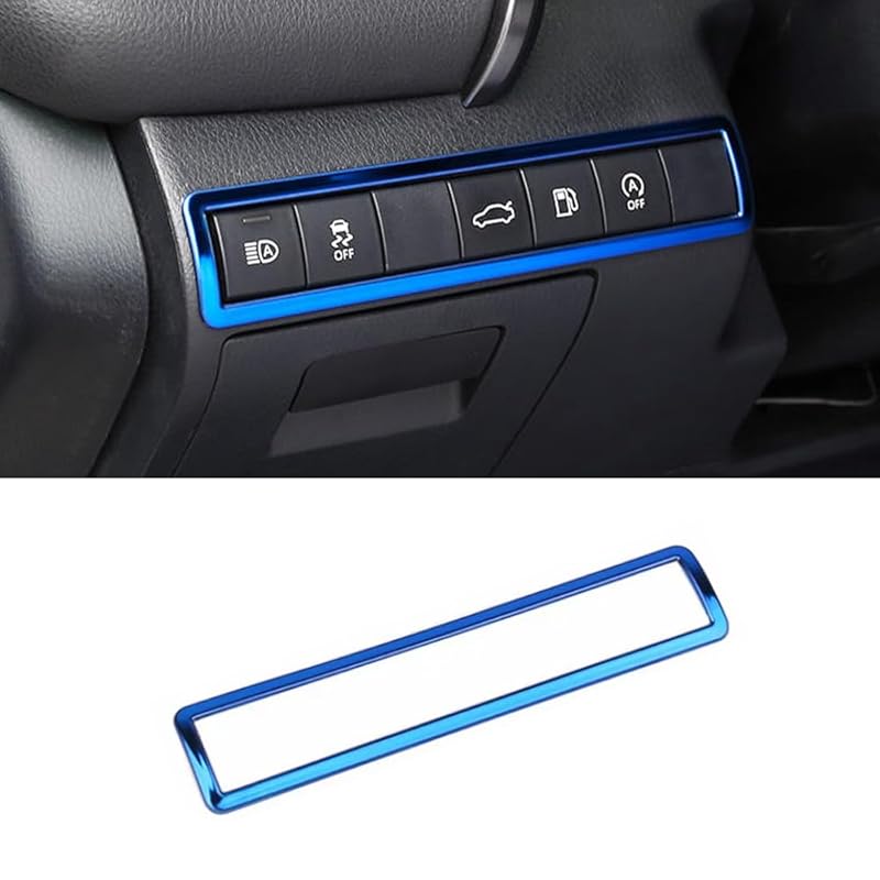 ERIDANUS Auto Accessories Fit for Toyota Camry 2020 2019 2018 Headlight Switch Control Trim (Not for 2023 2022 2021) (Carbon Fiber Style) ABS 1 PCS