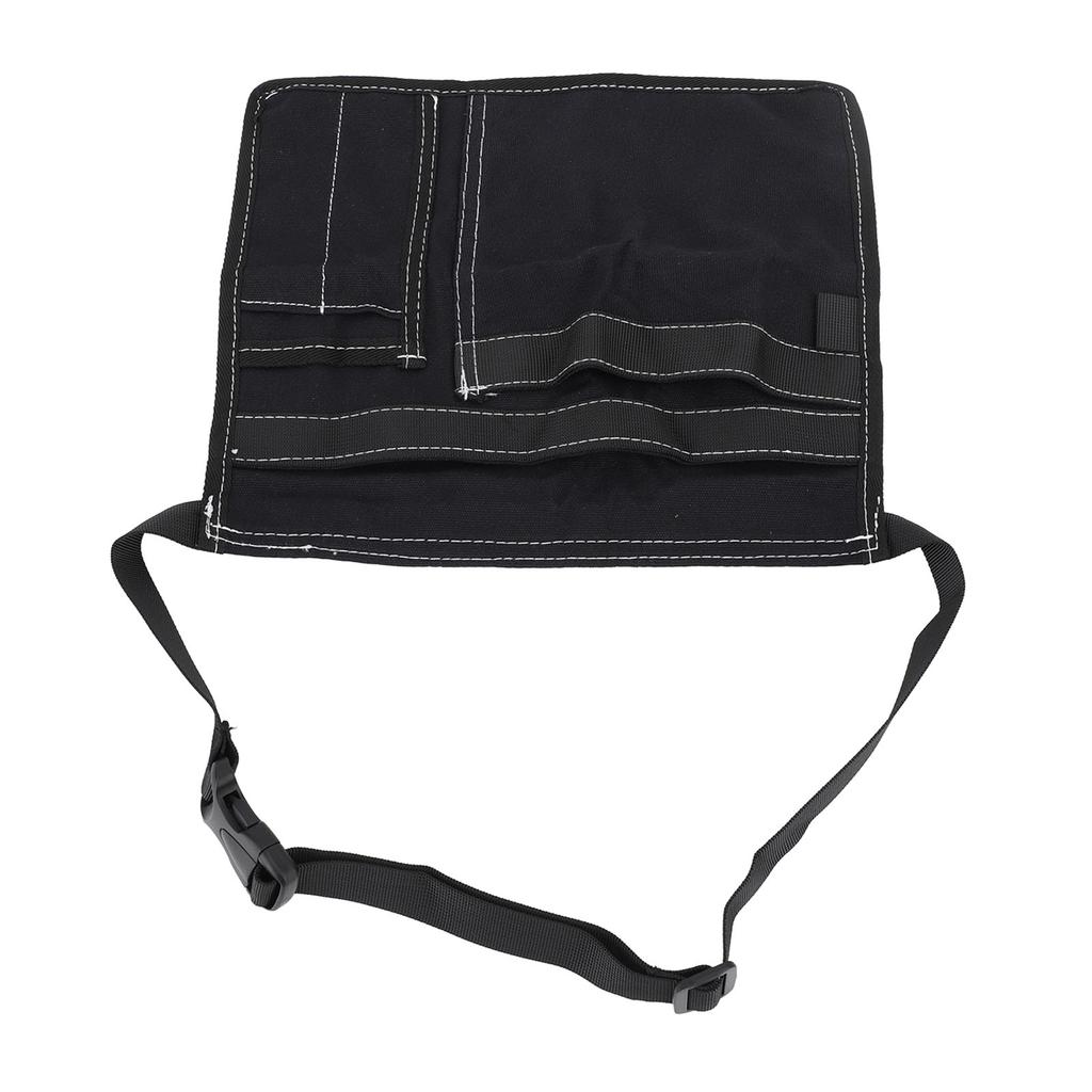 Einseitige Werkzeuggürteltasche Schwarz Oxford-Gewebe Verstellbare Mehrzweck-Werkzeuggürteltasche für verschiedene Größen