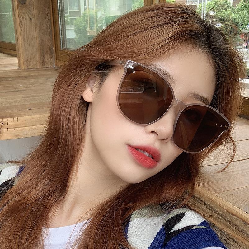 Korean Style Sunglasses for Ladies Rivets Decoration Square Shape Sun Glasses Ladies Travelling Outdoor Sunglass