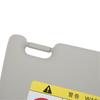 Car Front Inner Sun Visor Right 5GG857552 Gray ABS Plastic Cloth Replacement for MK7 20142017