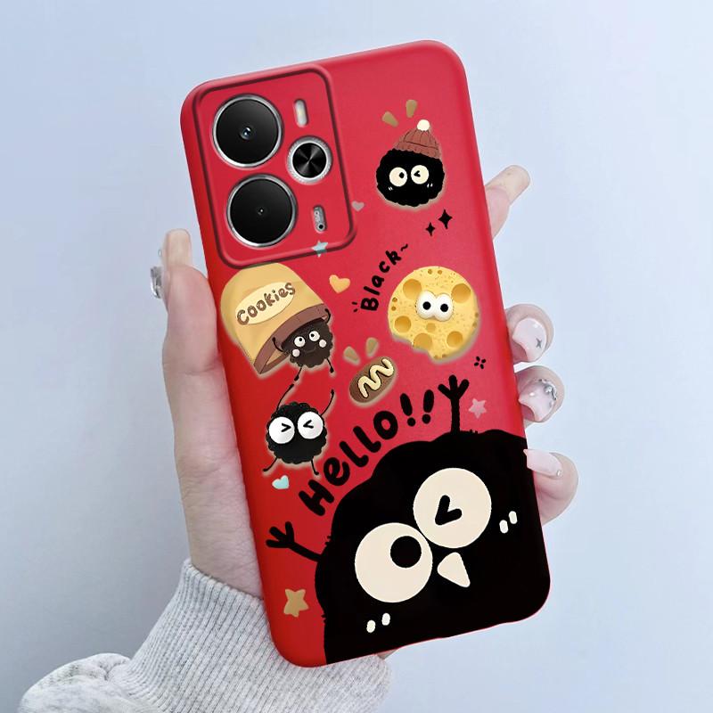 For Realme 14 5G Case RMX5075 Hot Cute Cartoon Panda Cover Soft Silicone Phone Case For Realme 14T Realme14 T 5G Back Cover Bags