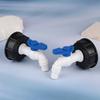Ibc Tank Adapter 1/2 3/4 Inch Plastic Tap Replacement Valve 60Mm Coarse Thread Import Garden Water Connectors Drain Adapter
