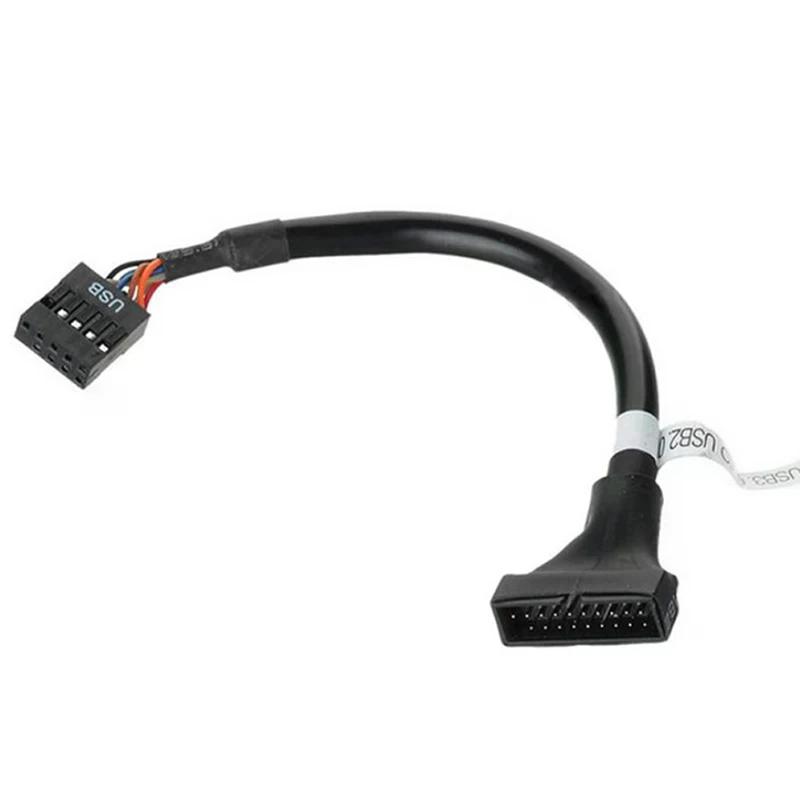 

1pc Motherboard Header Adapter Cord High Quality 19/20 Pin USB 3.0 Female To 9 Pin USB 2.0 Male China Mainland
