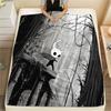 Hollow Knight Flannel Blanket, High Quality Comfortable for All Seasons, Home Decor, Warmth and Comfort
