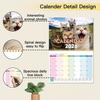 2026 Wall Calendar - Durable Paper January To December Yearly Desktop Funny Calendar Perfect Gift for Cat Lovers