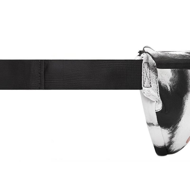 Nike Heritage Polyester Fanny Pack Regular Unisex Black White Casual DO6801-010