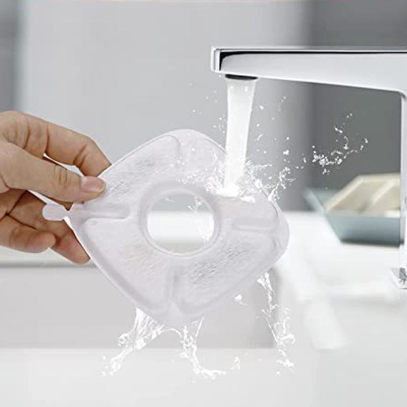 Confezione da 4 Filtri di Ricambio Forniscono Acqua Rinfrescante per la Fontana per Animali Domestici Ottimizza la Routine di Bevuta del Tuo Animale Domestico