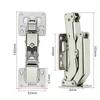 Furniture 175/180 degrees Loop Cross Hinge Cross Door Hinge Window Accessories Furniture Supplies