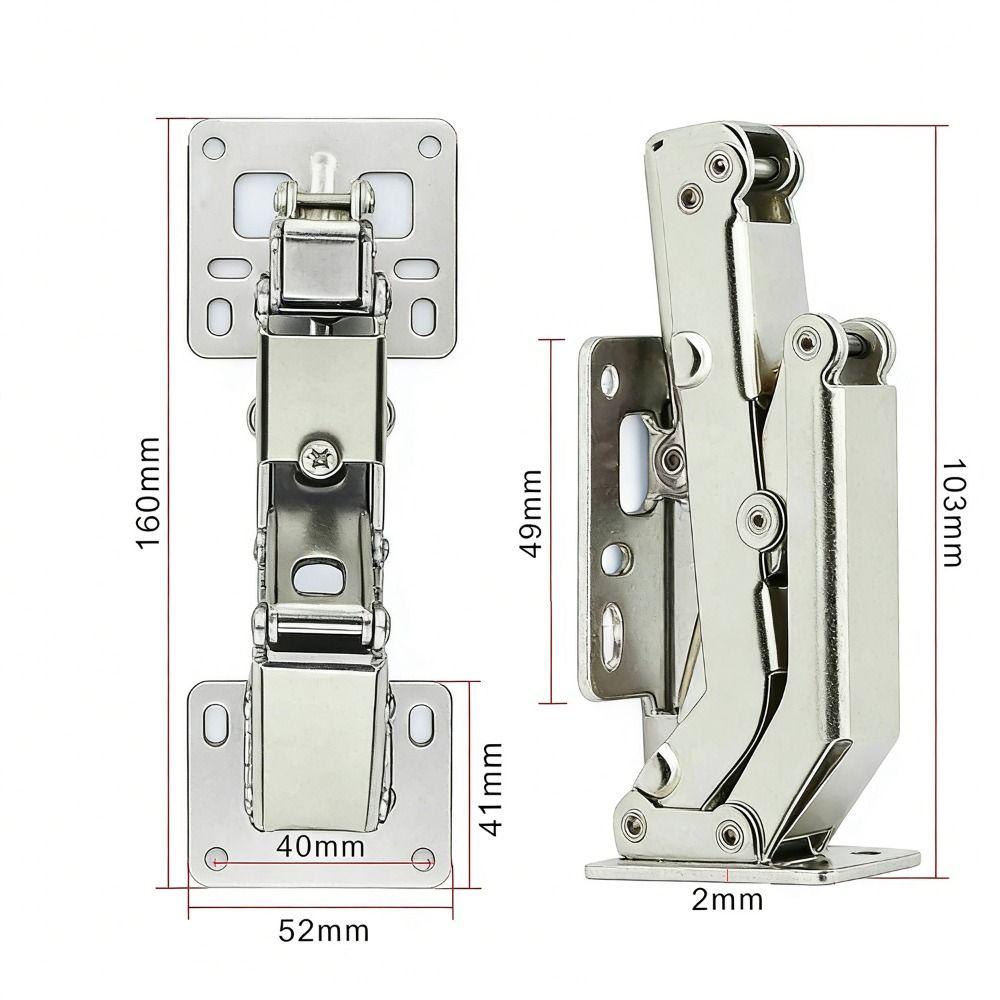 Furniture 175/180 degrees Loop Cross Hinge Cross Door Hinge Window Accessories Furniture Supplies