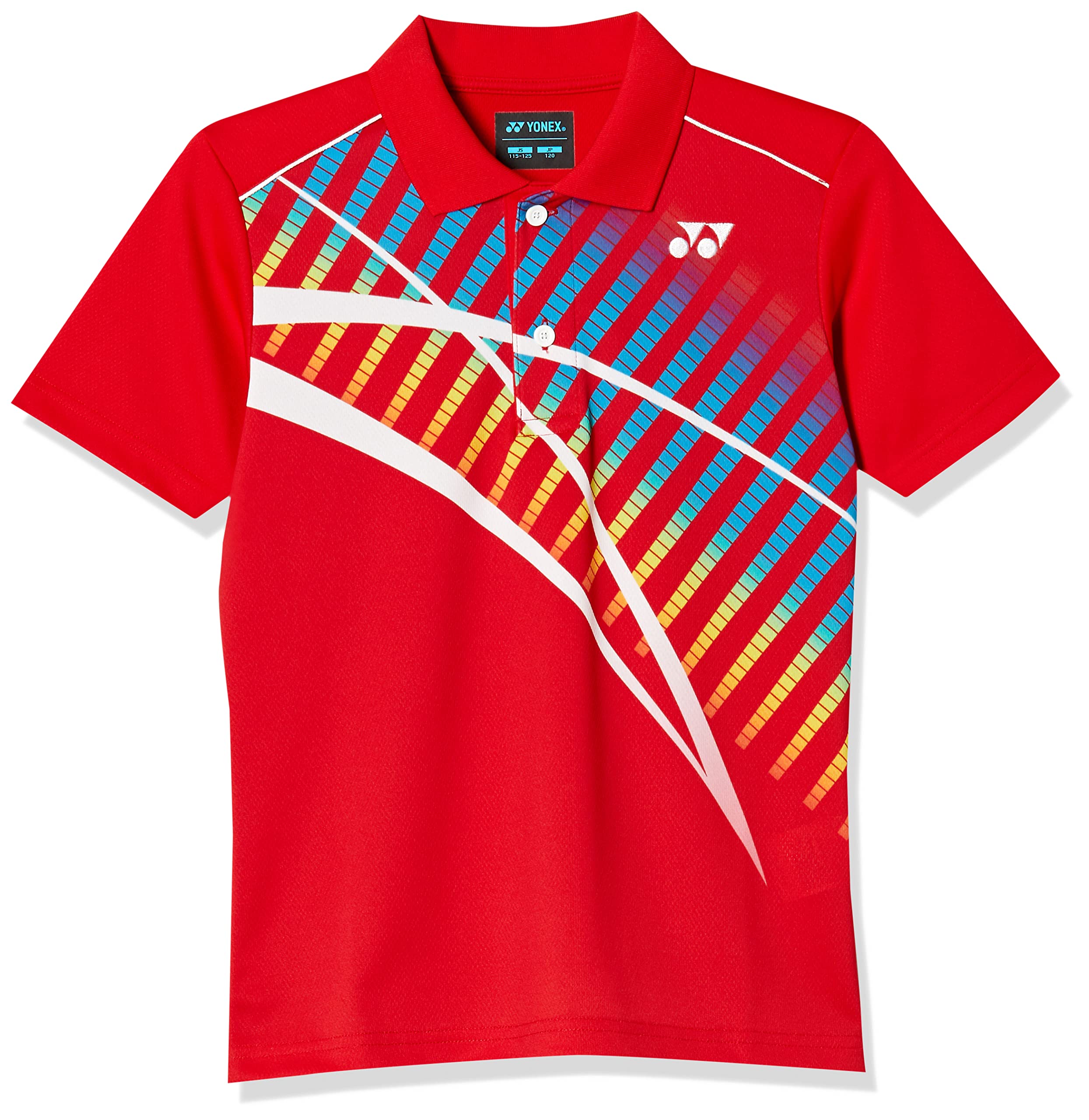 

Теннисная игровая футболка Yonex Sunset Red J130 для детей, (496)
